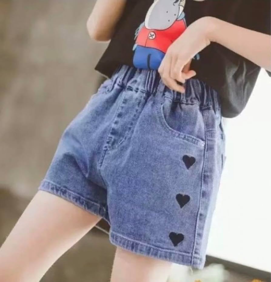 Amazon.co.jp: かわいいハート デニム ショートパンツ 半ズボン 夏 Amazon.co.jp: かわいいハート デニム ショートパンツ 半ズボン 夏